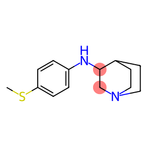 N-[4-(methylsulfanyl)phenyl]-1-azabicyclo[2.2.2]octan-3-amine