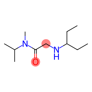 N-methyl-2-(pentan-3-ylamino)-N-(propan-2-yl)acetamide