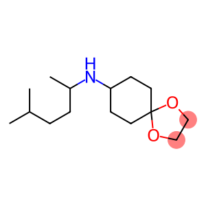 N-(5-methylhexan-2-yl)-1,4-dioxaspiro[4.5]decan-8-amine
