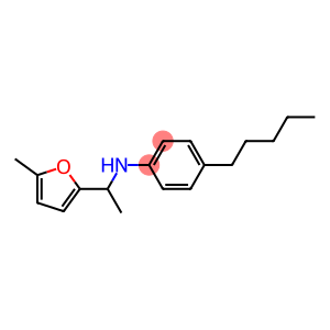 N-[1-(5-methylfuran-2-yl)ethyl]-4-pentylaniline