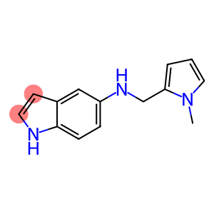 N-[(1-methyl-1H-pyrrol-2-yl)methyl]-1H-indol-5-amine