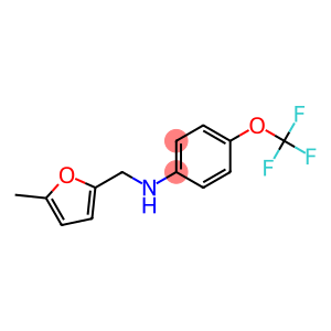 N-[(5-methylfuran-2-yl)methyl]-4-(trifluoromethoxy)aniline