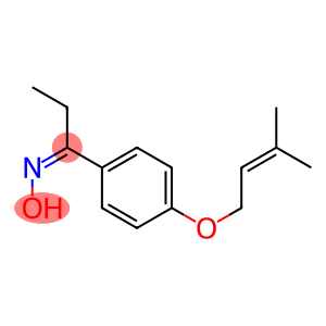N-(1-{4-[(3-methylbut-2-en-1-yl)oxy]phenyl}propylidene)hydroxylamine