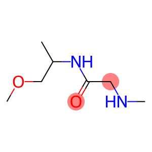 N-(2-methoxy-1-methylethyl)-2-(methylamino)acetamide