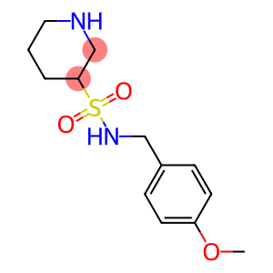 N-(4-methoxybenzyl)piperidine-3-sulfonamide