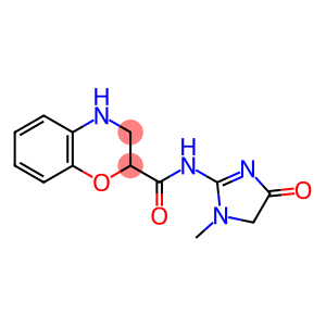 N-(1-methyl-4-oxo-4,5-dihydro-1H-imidazol-2-yl)-3,4-dihydro-2H-1,4-benzoxazine-2-carboxamide