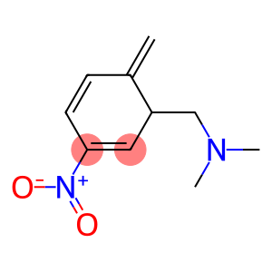 3-Nitro-N,N-dimethyl-6-methylene-2,4-cyclohexadiene-1-methanamine