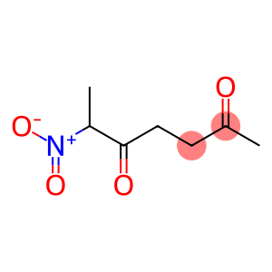 6-Nitroheptane-2,5-dione
