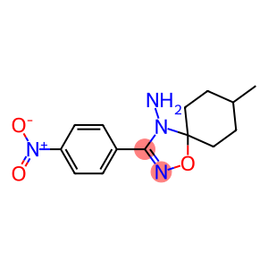 3-(4-Nitrophenyl)-5,5-(3-methylpentamethylene)-1,2,4-oxadiazol-4(5H)-amine
