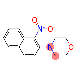 4-(1-Nitro-2-naphtyl)morpholine