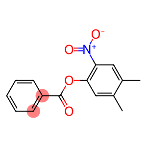 2-nitro-4,5-dimethylphenyl benzoate