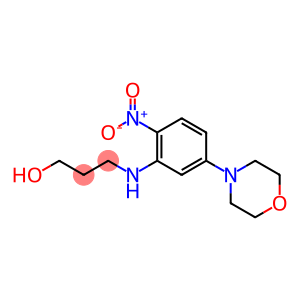 3-[2-nitro-5-(4-morpholinyl)anilino]-1-propanol