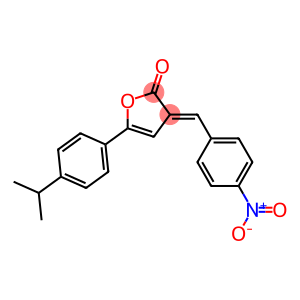 3-{4-nitrobenzylidene}-5-(4-isopropylphenyl)-2(3H)-furanone
