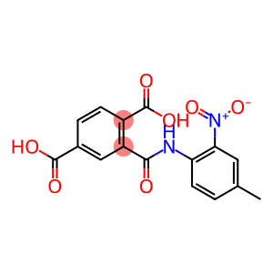 2-({2-nitro-4-methylanilino}carbonyl)terephthalic acid
