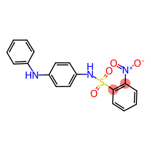 2-nitro-N-[4-(phenylamino)phenyl]benzenesulfonamide