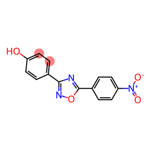 4-[5-(4-nitrophenyl)-1,2,4-oxadiazol-3-yl]phenol