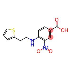 3-nitro-4-{[2-(thiophen-2-yl)ethyl]amino}benzoic acid