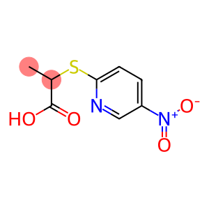2-[(5-nitropyridin-2-yl)thio]propanoic acid