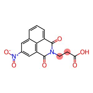 3-(5-nitro-1,3-dioxo-2,3-dihydro-1H-benzo[de]isoquinolin-2-yl)propanoic acid