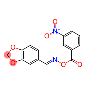 5-({[(3-nitrobenzoyl)oxy]imino}methyl)-1,3-benzodioxole