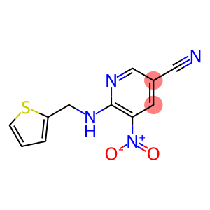 5-Nitro-6-[(thiophen-2-ylmethyl)-amino]-nicotinonitrile
