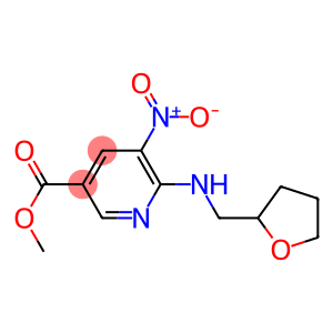 5-Nitro-6-[(tetrahydro-furan-2-ylmethyl)-amino]-nicotinic acid methyl ester
