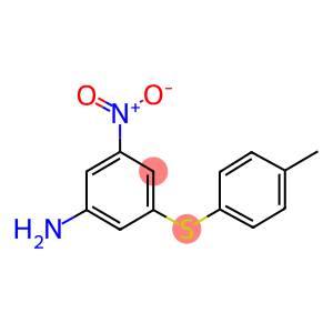 3-NITRO-5-P-TOLYLSULFANYL-PHENYLAMINE