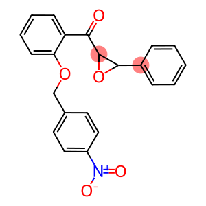 (2-[(4-NITROBENZYL)OXY]PHENYL)(3-PHENYLOXIRAN-2-YL)METHANONE