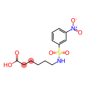 6-[(3-nitrobenzene)sulfonamido]hexanoic acid
