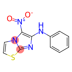 5-nitro-N-phenylimidazo[2,1-b][1,3]thiazol-6-amine