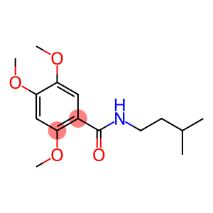 N-isopentyl-2,4,5-trimethoxybenzamide