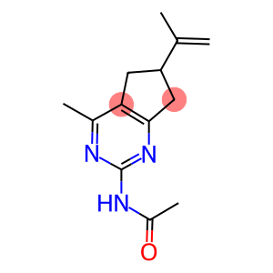 N-(6-ISOPROPENYL-4-METHYL-6,7-DIHYDRO-5H-CYCLOPENTA[D]PYRIMIDIN-2-YL)ACETAMIDE