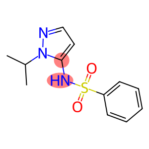 N-(1-isopropyl-1H-pyrazol-5-yl)benzenesulfonamide