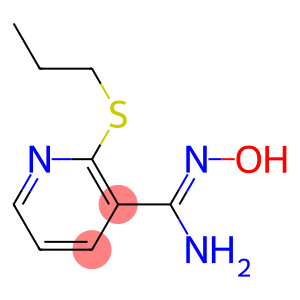 N'-hydroxy-2-(propylsulfanyl)pyridine-3-carboximidamide