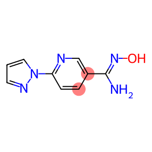N'-hydroxy-6-(1H-pyrazol-1-yl)pyridine-3-carboximidamide