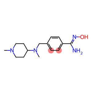 N'-hydroxy-4-{[methyl(1-methylpiperidin-4-yl)amino]methyl}benzenecarboximidamide