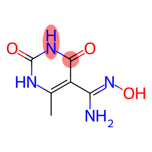 N'-hydroxy-6-methyl-2,4-dioxo-1,2,3,4-tetrahydropyrimidine-5-carboximidamide