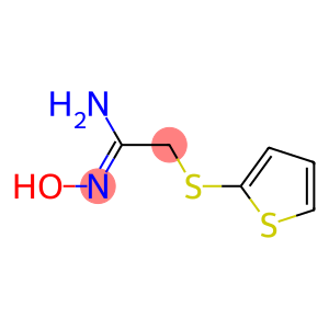 N'-hydroxy-2-(thiophen-2-ylsulfanyl)ethanimidamide