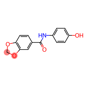 N-(4-hydroxyphenyl)-2H-1,3-benzodioxole-5-carboxamide