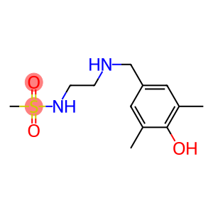N-(2-{[(4-hydroxy-3,5-dimethylphenyl)methyl]amino}ethyl)methanesulfonamide