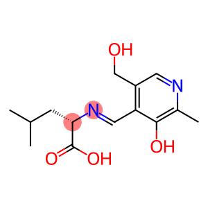 N-[[3-Hydroxy-5-(hydroxymethyl)-2-methylpyridin-4-yl]methylene]-L-leucine