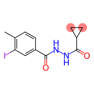 N'-(3-iodo-4-methylbenzoyl)cyclopropanecarbohydrazide