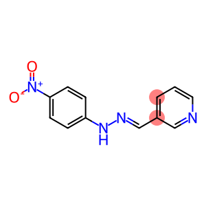 nicotinaldehyde N-(4-nitrophenyl)hydrazone