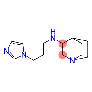 N-[3-(1H-imidazol-1-yl)propyl]-1-azabicyclo[2.2.2]octan-3-amine