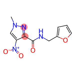 N-(2-furylmethyl)-4-nitro-1-methyl-1H-pyrazole-3-carboxamide