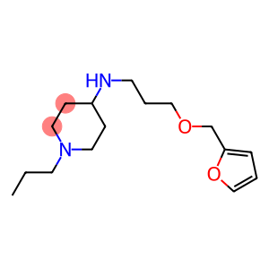 N-[3-(furan-2-ylmethoxy)propyl]-1-propylpiperidin-4-amine