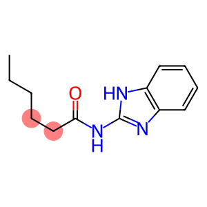 N-(1H-benzimidazol-2-yl)hexanamide