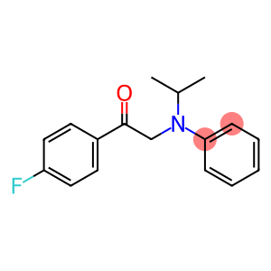 N-(4-FLUOROBENZOYLMETHYL)-N-ISOPROPYLANILINE