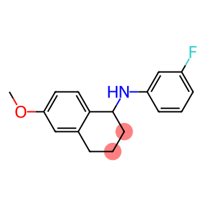 N-(3-fluorophenyl)-6-methoxy-1,2,3,4-tetrahydronaphthalen-1-amine