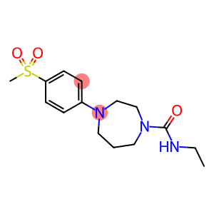 N-ETHYL-4-[4-(METHYLSULFONYL)PHENYL]-1,4-DIAZEPANE-1-CARBOXAMIDE